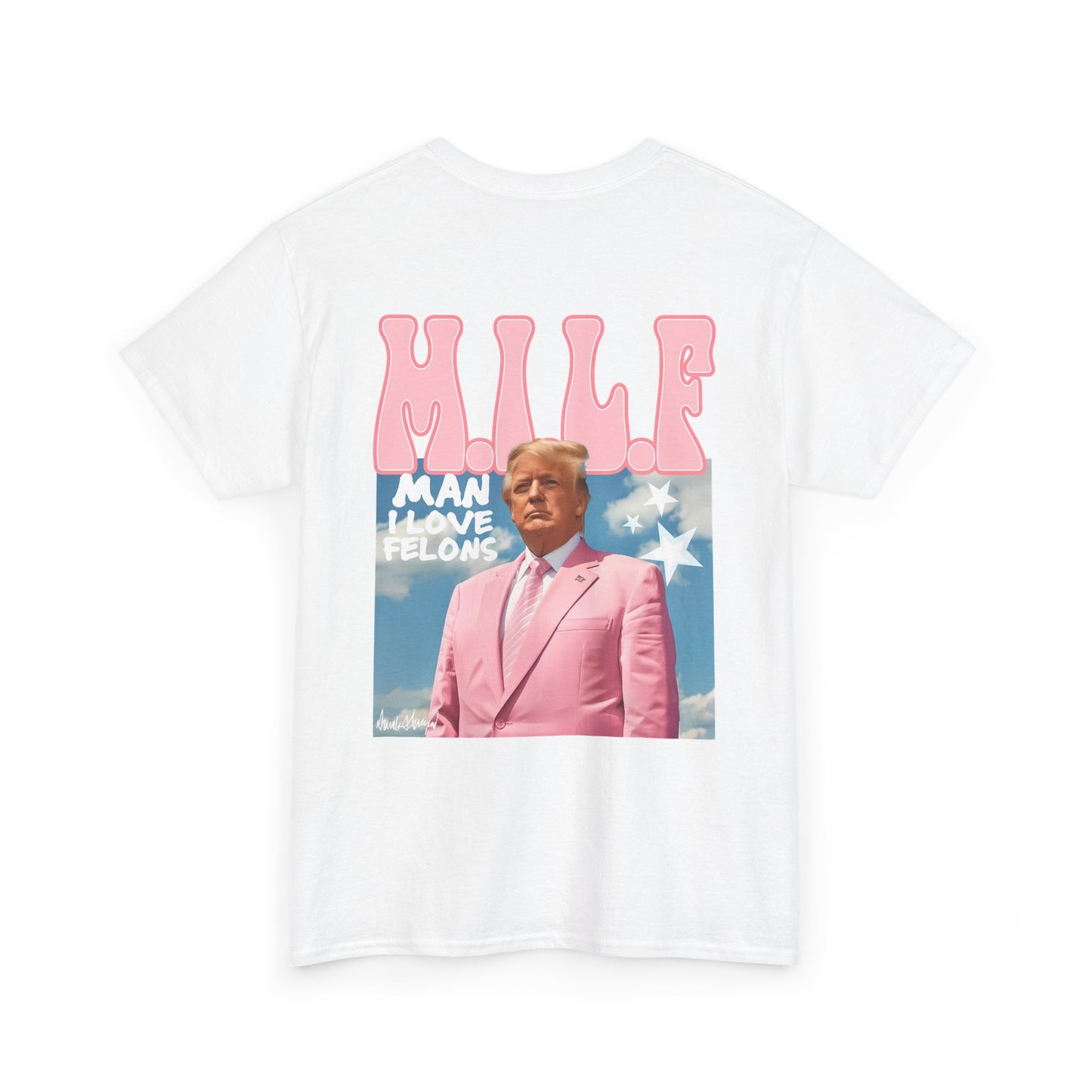 M.I.L.F Trump Man I Love Felons Funny Political Republican Tshirt 2024 Election