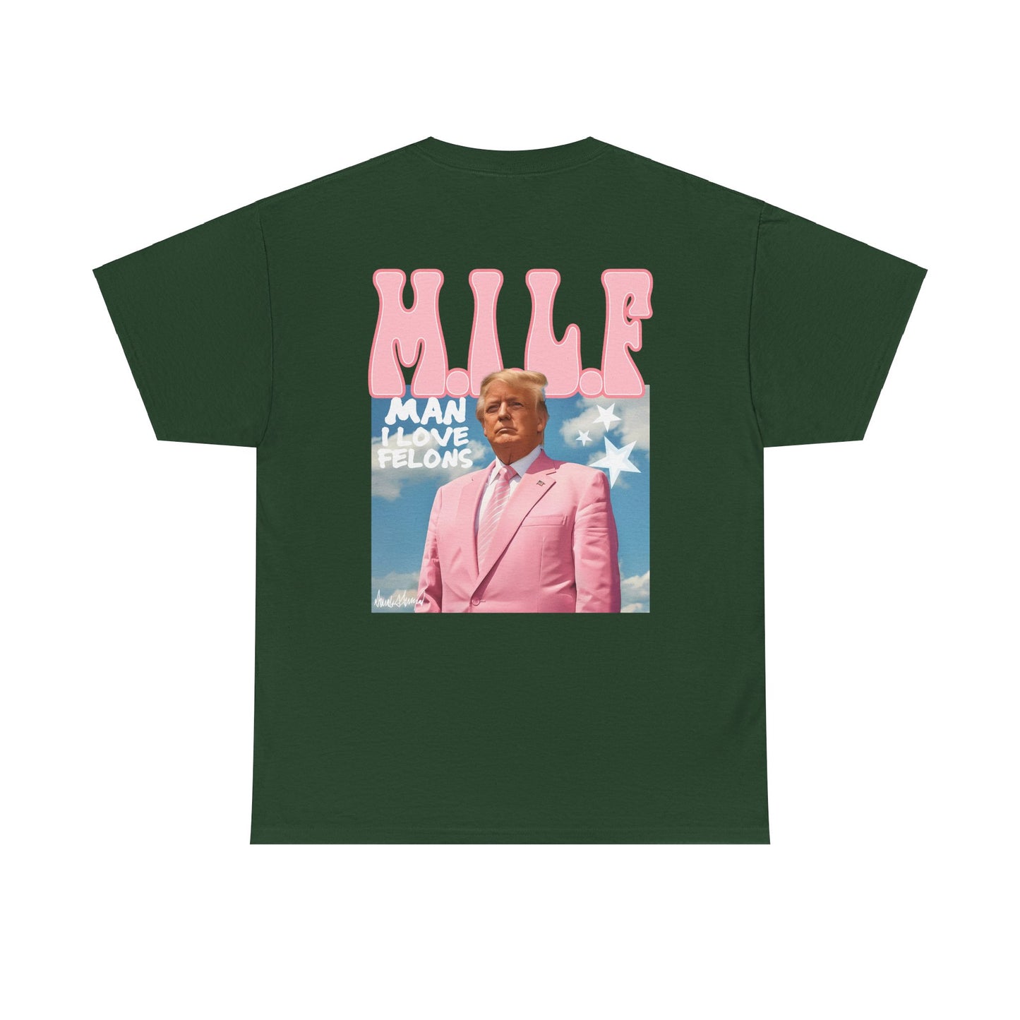 M.I.L.F Trump Man I Love Felons Funny Political Republican Tshirt 2024 Election